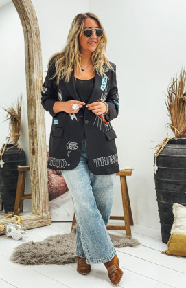Black DIAMOND blazer