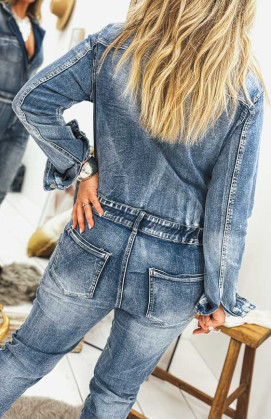 Dark blue LETTY jumpsuit