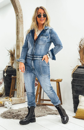 Dark blue LETTY jumpsuit