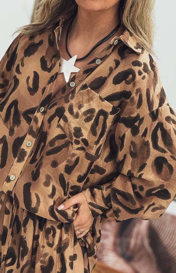 Chemise LOLA camel