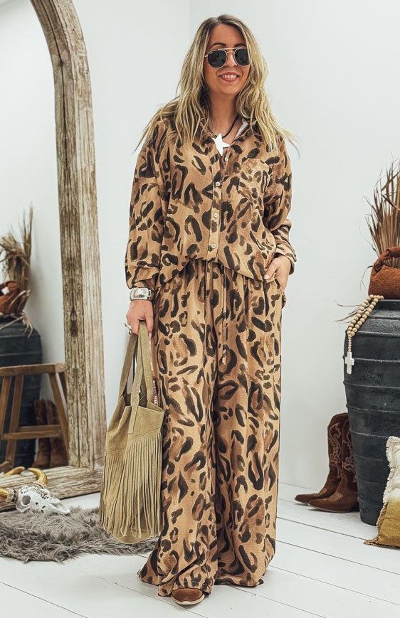 Chemise LOLA camel
