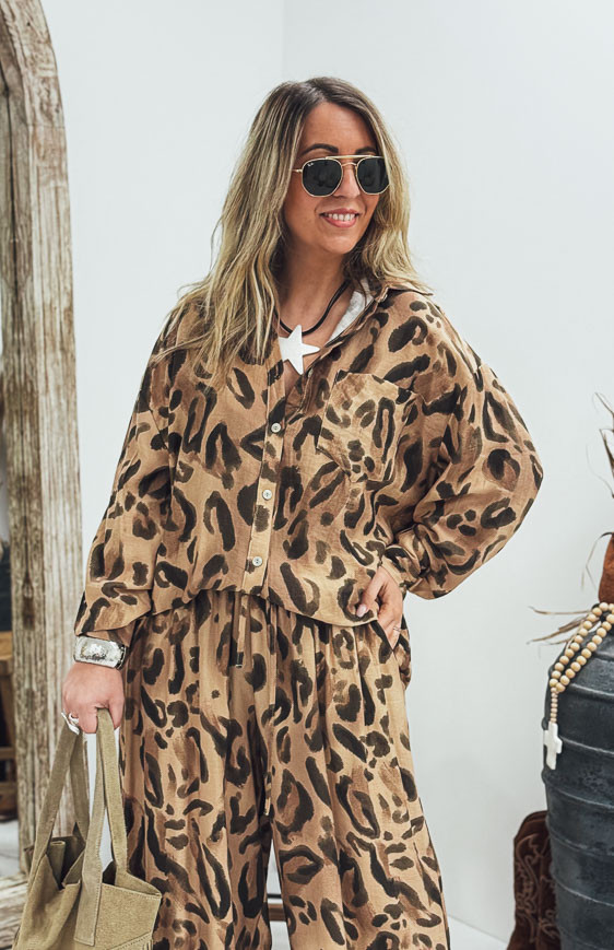 Chemise LOLA camel