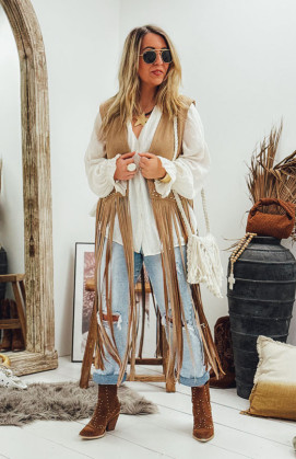 Camel HENDRIX sleeveless...