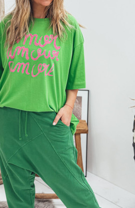 T-shirt AMOUR manches...