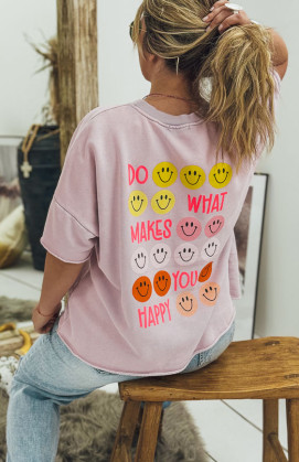 T-shirt JIM manches courtes parme