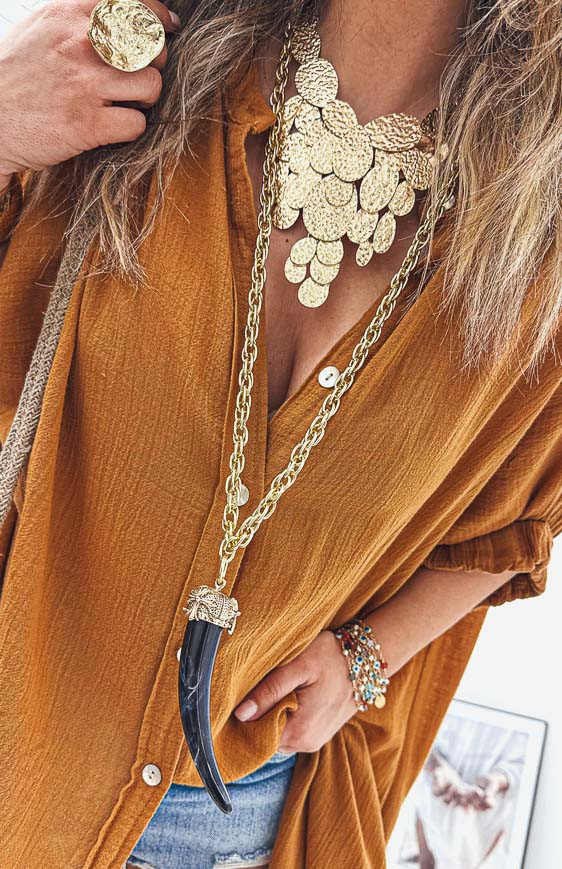 Collier RUSH noir