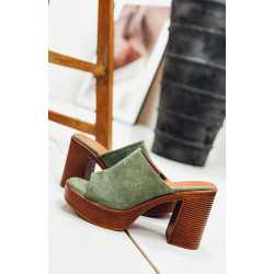 Mules NEMESIS vertes