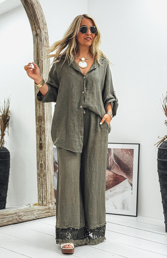 Pantalon OLIVER kaki