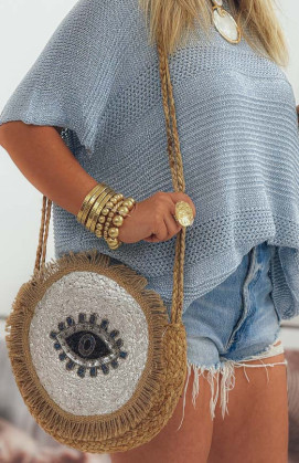 Silver SENZO bag