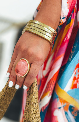 NOHA gold cuff bracelets
