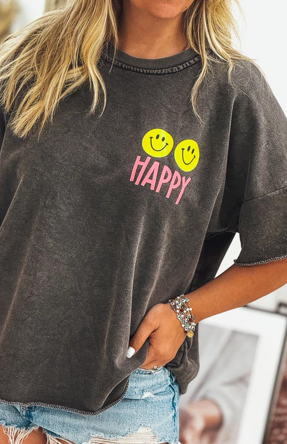 Vintage black JIM short sleeves t-shirt