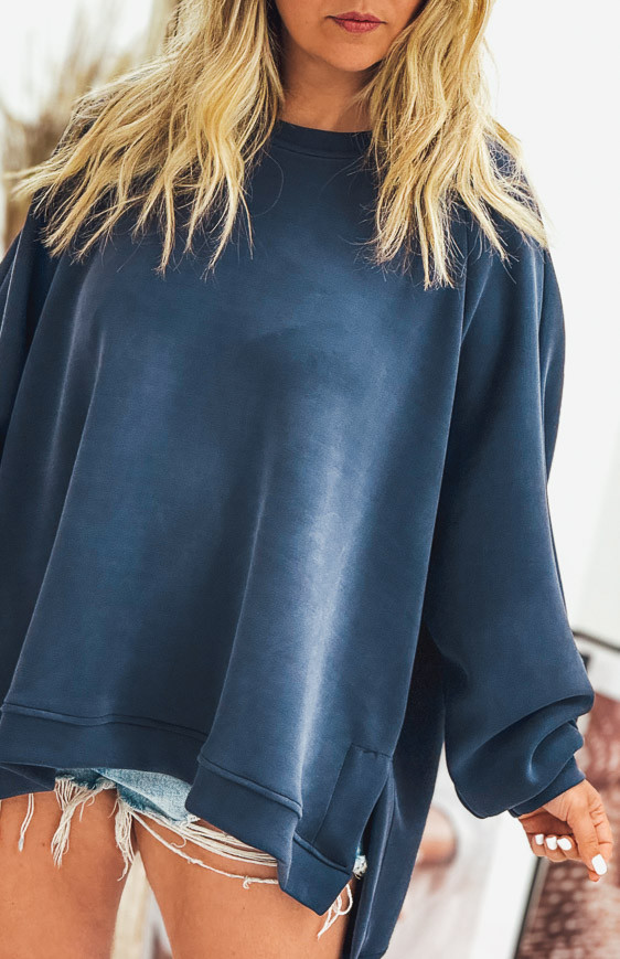 Sweat ALOÏS bleu foncé