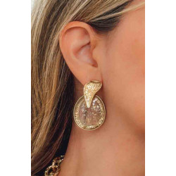 Boucles d'oreilles JUDITH dorées