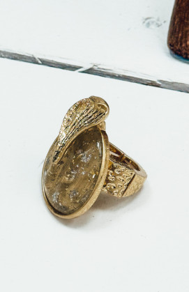 Gold JUDITH ring