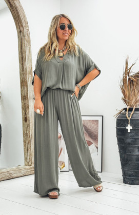 Pantalon MAÉ kaki