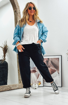 Black ALEJANDRO pants