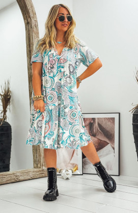 Robe AIKA courte manches courtes