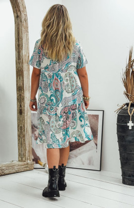 Robe AIKA courte manches courtes