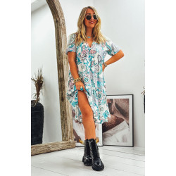 Robe AIKA courte manches courtes