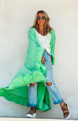 Kimono BILBAO vert clair