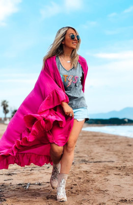 Kimono BILBAO fuchsia