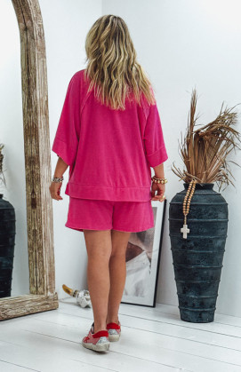 Short éponge DIEGO fuchsia