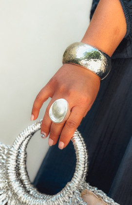 Bague POLY argenté