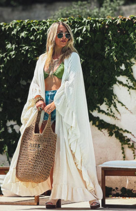 Cream BILBAO kimono