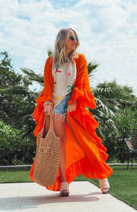 Kimono BILBAO orange