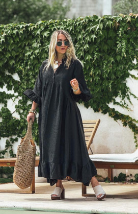 Black MELISSA 3/4 sleeves...