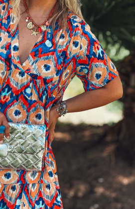 Robe KAREN courte manches courtes