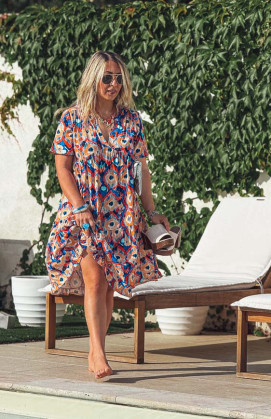 KAREN short-sleeved dress