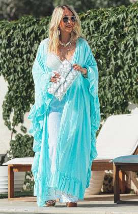 Kimono BILBAO turquoise