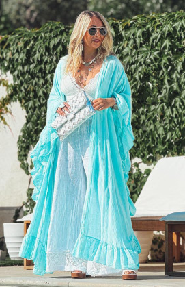 Kimono BILBAO turquoise