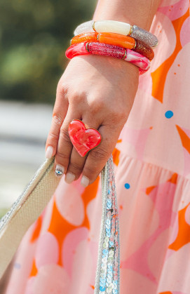 Fuchsia LIMA ring