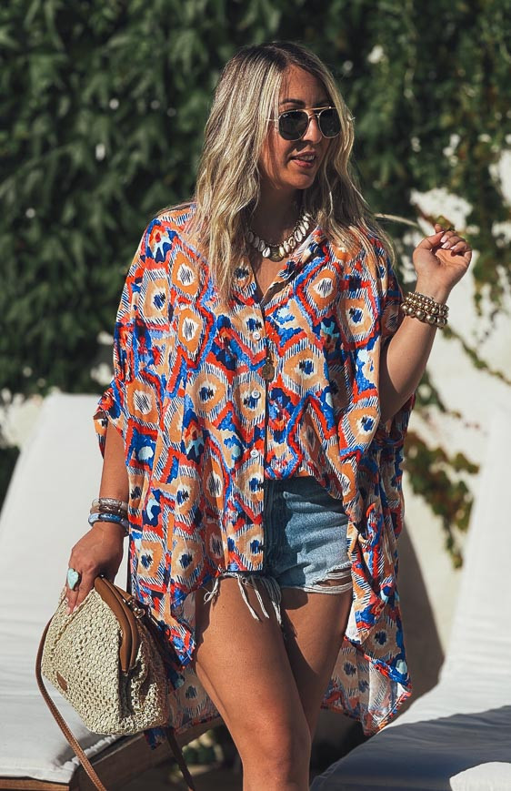 KAREN short-sleeved tunic