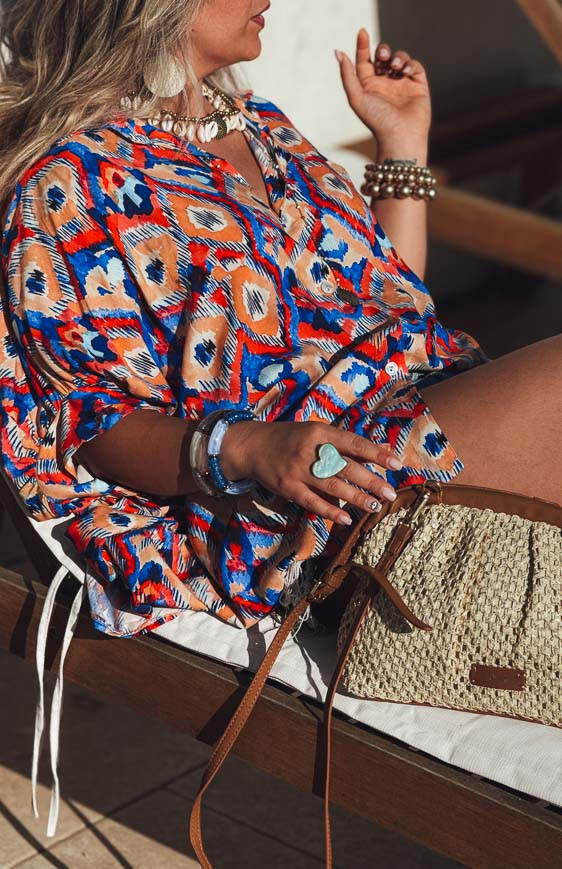 KAREN short-sleeved tunic