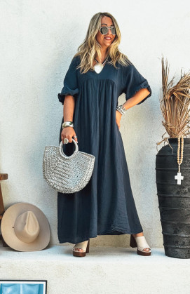 Robe ALIONA longue manches...