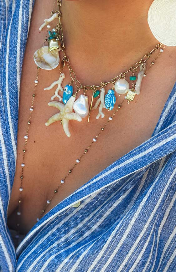 BEACH necklace