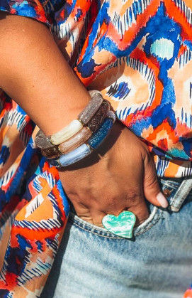Bracelet ZACH bleu