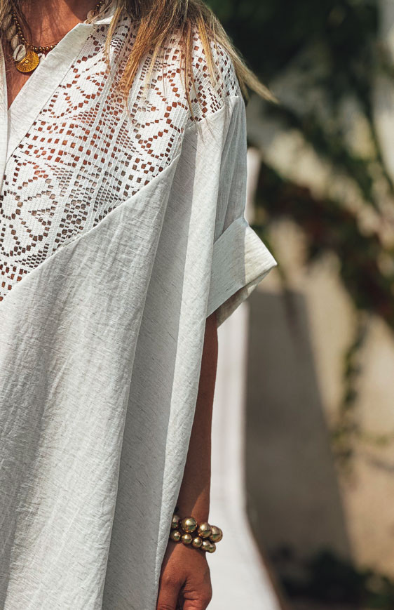ATHENA short-sleeved tunic
