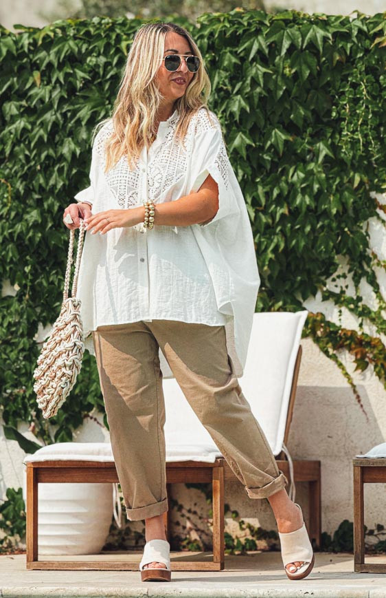 ATHENA short-sleeved tunic