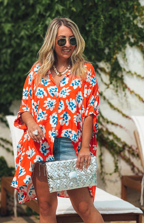 LORETTA short-sleeved tunic