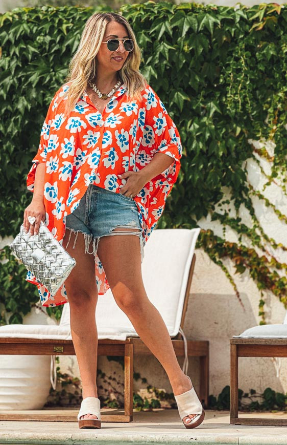 LORETTA short-sleeved tunic