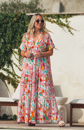 Robe OLIVIA longue manches...