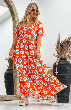 Robe LORETTA longue manches...
