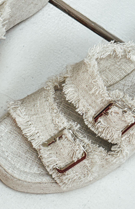 Beige VECCHIO mules