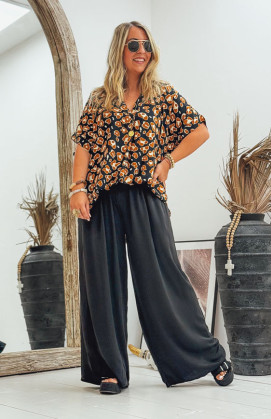 LOUNA short-sleeve blouse