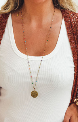 Multicolored SHELBY necklace