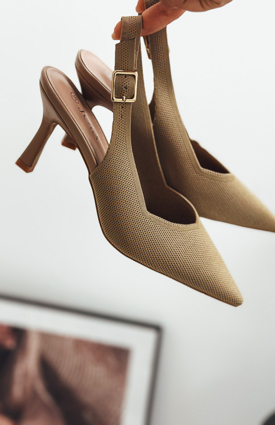Taupe LEMON pumps